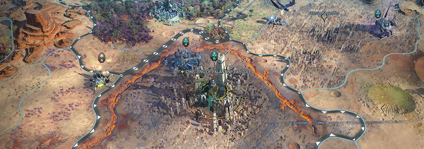 Cidade dos Paragon em Age of Wonders: Planetfall