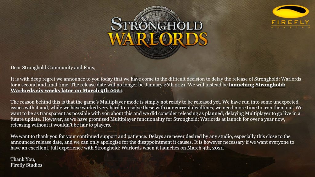 Stronghold: Warlords
